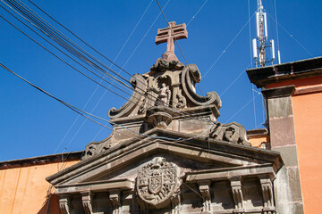 Fototapeta premium San Miguel de Allende, Guanajuato Mexico. February 22, 2015. Views of downtown San Miguel de Allende, Guanajuato Mexico.