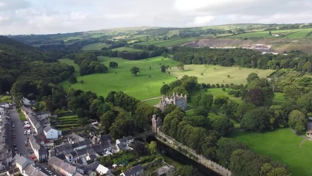 Glenarm Castle and Village County Antrim Northern Ireland 