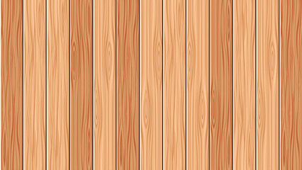 Fototapeta premium Wood texture planks vertical patterns light brown vector design background