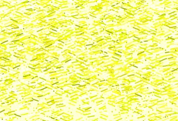 Light Green, Yellow vector template with repeated sticks.