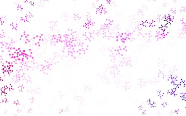 Light Pink vector template with artificial intelligence structure.