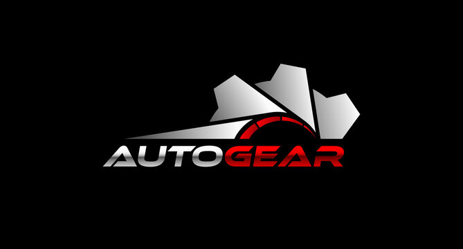 gear logo, automotive or mechanic logo design