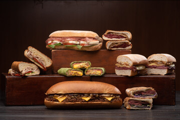 Sandwich menu collection