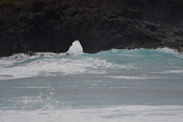 OLEAJE EN LA COSTA DE LA ISLA DE TENERIFE