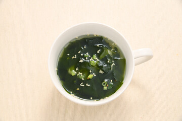 健康わかめスープ