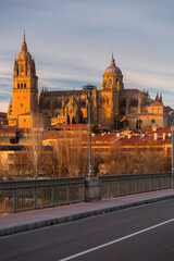 Obraz premium The New Cathedral of Salamanca, Spain