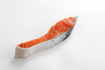 サーモン、シャケ、切り身、塩鮭 、白バック