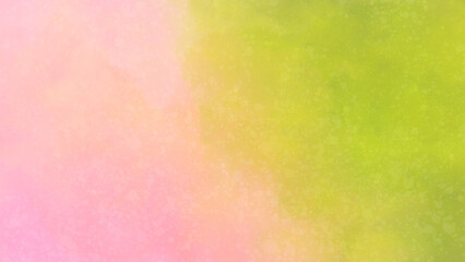 抽象_ピンクと明るい緑_グラデーション

