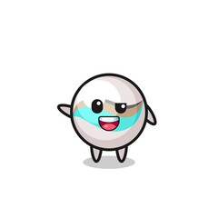 marble toy character as the afro boy