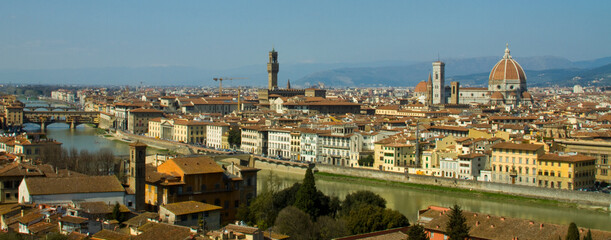 view from piazzale michelangelo