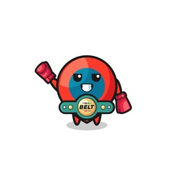 location symbol boxer mascot character