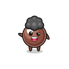 tapioca pearl character as the afro boy