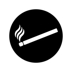 wooden match icon