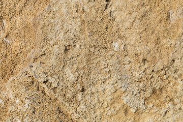 Large sandstone slab, background. Layered structure of sedimentary rocks.