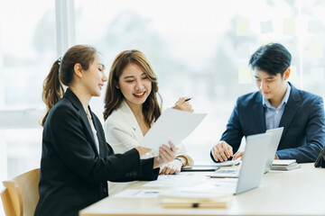 Meeting Corporate Success Brainstorming Teamwork Concept