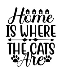 Obraz premium Cat SVG bundle by Oxee, cat mom svg, cat grandma svg, cut file, cat silhouette svg, cat quotes, cat rescue, sarcastic cat quotes svg ,Cat Bundle SVG,cat svg,kitty svg,Cute Cat SVG files for Cricut,cat