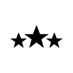 Obraz premium Rating Icon Vector Symbol Design Illustration