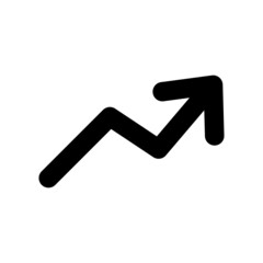 Trending Icon Vector Symbol Design Illustration