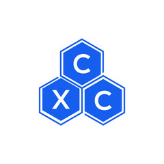 CXC letter logo design on White background. CXC creative initials letter logo concept. CXC letter design. 
