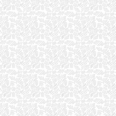 Fototapeta premium Seamless pattern. Black lines, dashes on a white background.