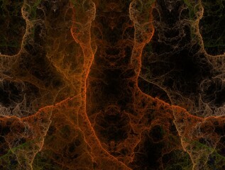 Imaginatory fractal abstract background Image