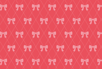 seamless pattern with ribbons and stitches for banners, cards, flyers, social media wallpapers, etc.