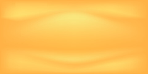 abstract glowing yellow orange blank background with fabric wave texture for studio room background
