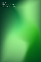 Page design inspiration with abstract background. Shades of green gradient background pattern