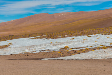 Nieve en el desierto