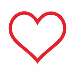 red heart symbol