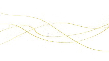 金色の線　金粉　金箔　豪華　きらきら背景装飾イラスト