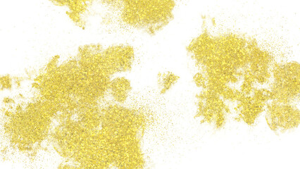 金箔を塗した豪華なイラスト　金色　金粉　背景装飾