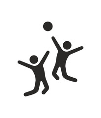 Infographics. Basketball players start the ball game. Two athletes are fighting for the ball. Athletes jump for the ball.