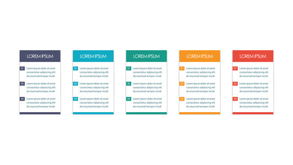 Business infographic square template