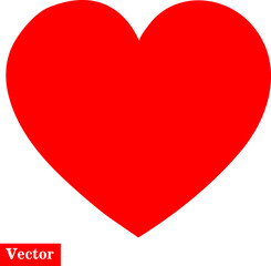 Heart icon on white background..eps
