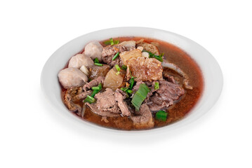 rice noodle soup with pork