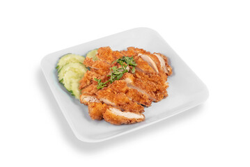 deep fried chicken with garlic