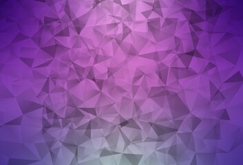 Obraz premium Light Pink vector abstract mosaic backdrop.