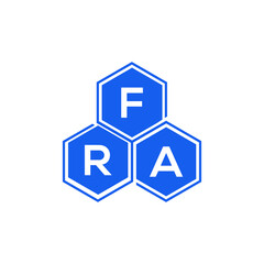FRA letter logo design on White background. FRA creative initials letter logo concept. FRA letter design. 