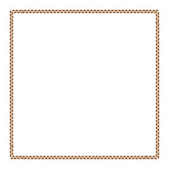 Fototapeta premium レンガ風フレーム