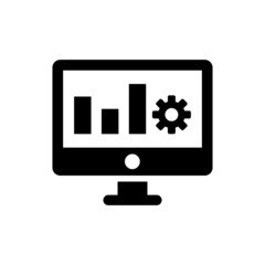 Graph monitoring icon