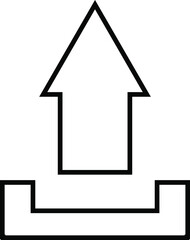 upload line icon 