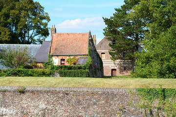 Fototapeta premium Montreuil sur Mer - La Citadelle - Pas de Calais - France