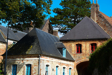 Montreuil sur Mer - La Citadelle - Pas de Calais - France - obrazy, fototapety, plakaty