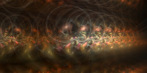 Fototapeta premium Fractal Background Design