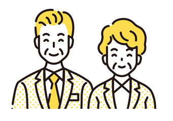 ビジネス　人　mk線