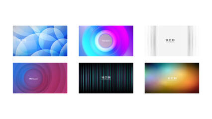 Set background , Fluttering white lines on a blue-purple background , Modern background design for presentation design , illustration Vector EPS 10