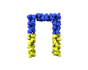 Ukraine Hearts Font Letter