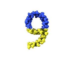 Ukraine Hearts Font Number 9