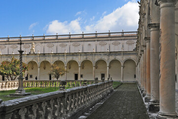 Napoli, i chiostri della Certosa di San Martino